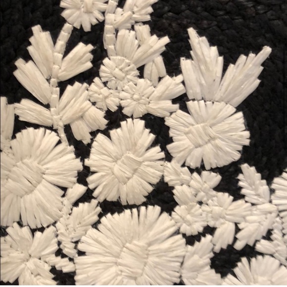 Anthropologie garden raffia crossbody NWT - Picture 4 of 10